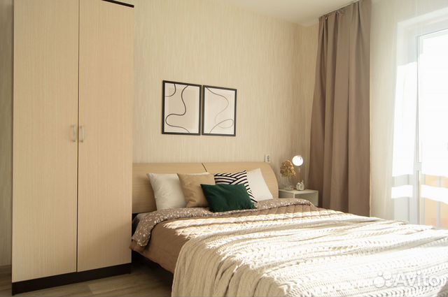 

Квартира-студия, 30 м², 1 кровать
