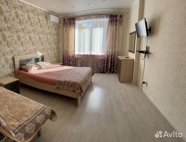 

1-к. квартира, 44 м², 2 кровати