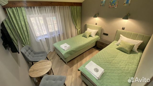 

Квартира-студия, 15 м², 2 кровати
