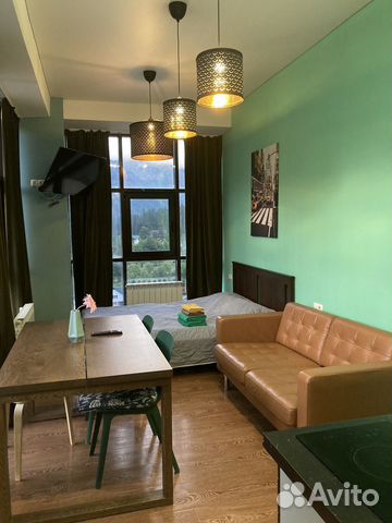 

Квартира-студия, 27 м², 1 кровать