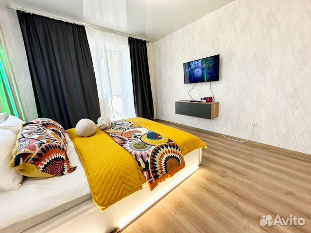 

1-к. квартира, 43,2 м², 2 кровати