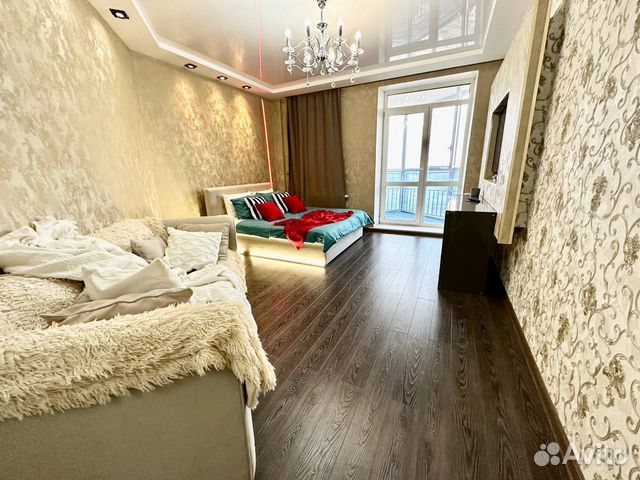 

1-к. квартира, 43,9 м², 2 кровати
