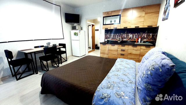 

Квартира-студия, 28 м², 1 кровать