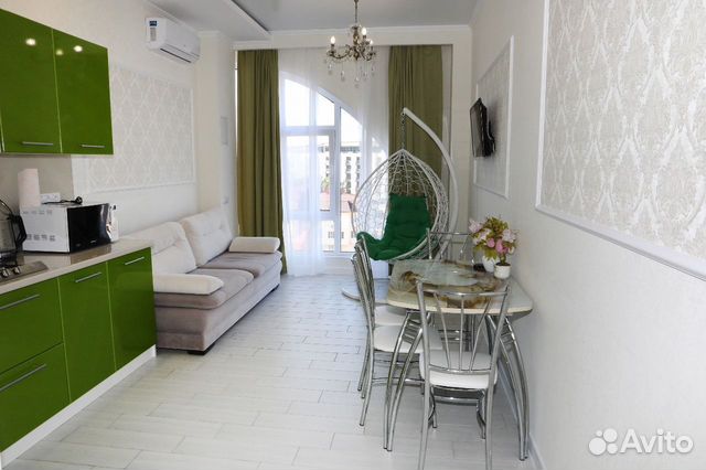 

1-к. квартира, 52 м², 3 кровати