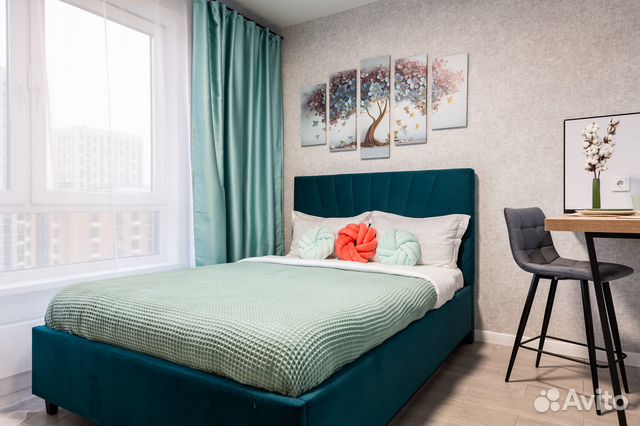 

Квартира-студия, 25 м², 1 кровать