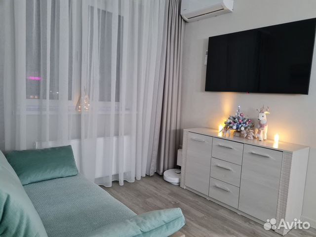 

1-к. квартира, 34 м², 2 кровати