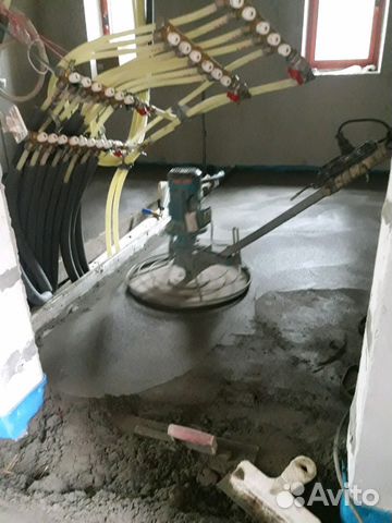 Машинная (механизированная) штукатурка. Стены под