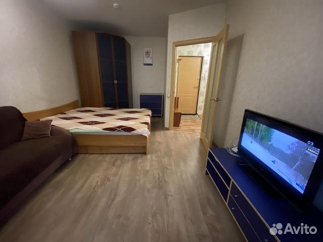 

1-к. квартира, 42 м², 2 кровати