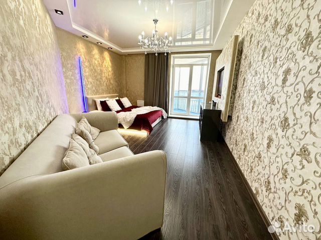 

1-к. квартира, 44,4 м², 2 кровати