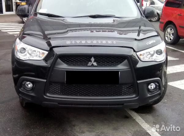 Дефлектор капота и окон Mitsubishi ASX с 2010 г.в Дефлектор капота и окон Mitsubishi ASX с 2010 г.в