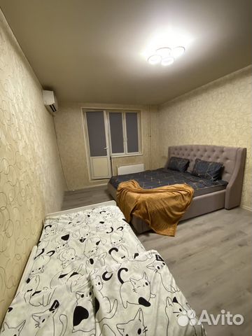 

1-к. квартира, 40 м², 2 кровати