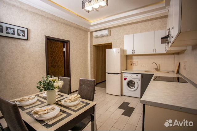 

1-к. квартира в апарт-отеле, 70 м², 3 кровати