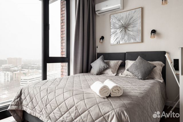 

Квартира-студия, 30 м², 2 кровати