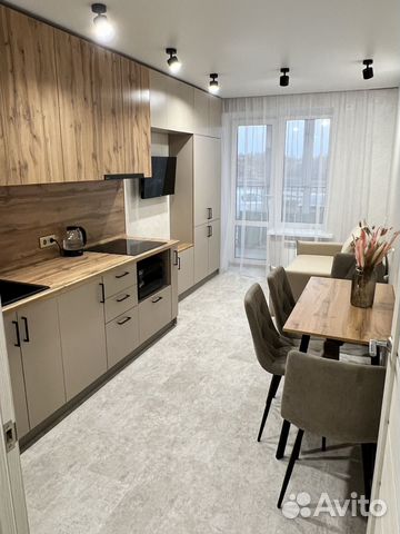 

1-к. квартира, 37 м², 2 кровати