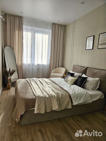 

1-к. квартира, 40 м², 3 кровати