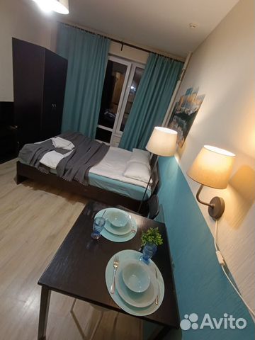 

Квартира-студия, 23 м², 3 кровати