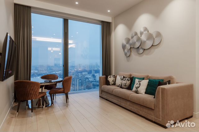 

1-к. квартира, 73 м², 2 кровати