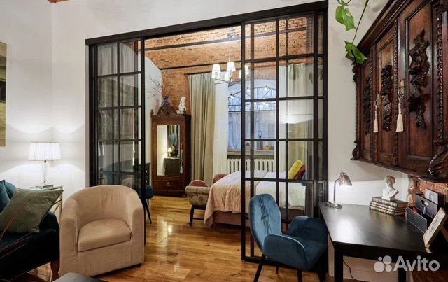 

1-к. квартира, 42 м², 2 кровати
