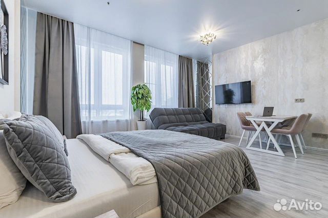 

Квартира-студия, 38,2 м², 2 кровати