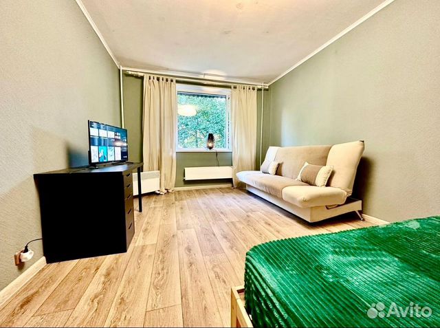 

1-к. квартира, 43,3 м², 2 кровати