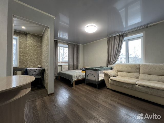 

1-к. квартира, 31 м², 2 кровати