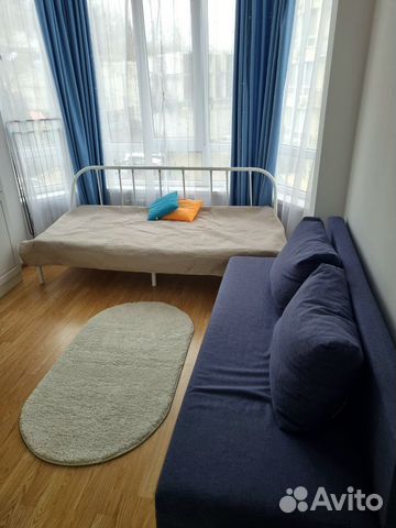 

Квартира-студия, 21 м², 2 кровати