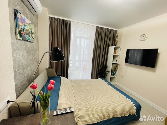 

Квартира-студия, 30 м², 1 кровать