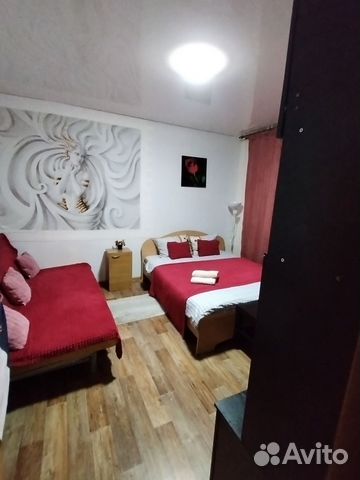 

1-к. квартира, 34 м², 2 кровати