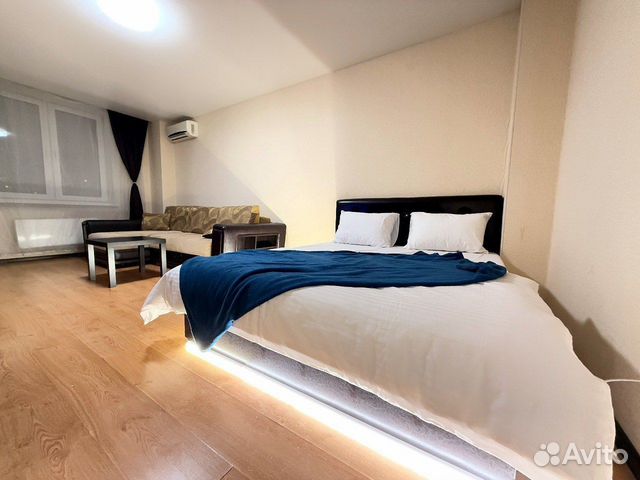 

1-к. квартира, 43 м², 2 кровати