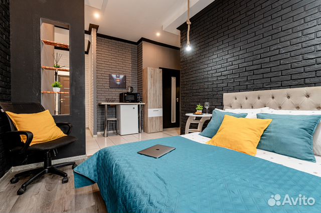 

Квартира-студия, 25 м², 1 кровать