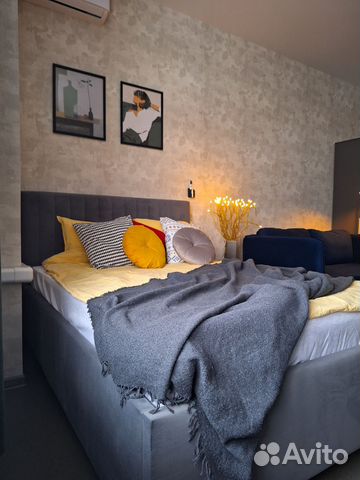 

Квартира-студия, 28 м², 2 кровати