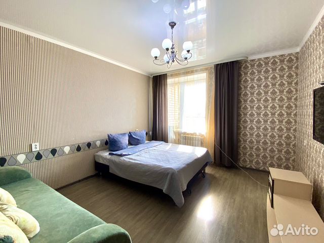 

1-к. квартира, 40 м², 2 кровати