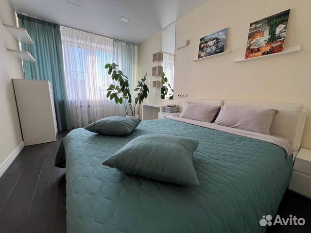 

1-к. квартира, 48 м², 2 кровати