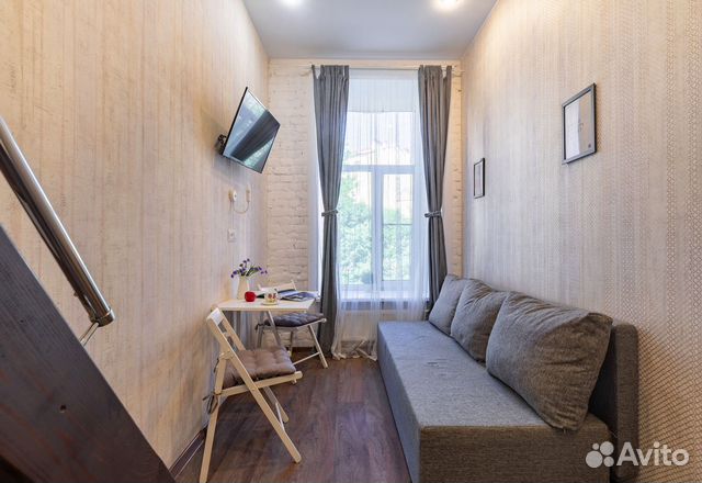 

Квартира-студия в апарт-отеле, 20 м², 2 кровати