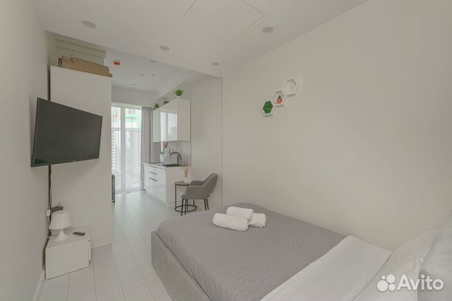 

Квартира-студия, 23 м², 1 кровать