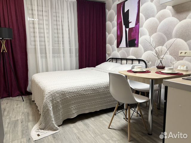 

Квартира-студия, 20 м², 1 кровать
