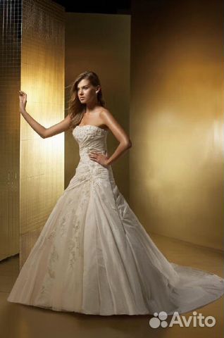 Свадебное платье Benjamin Roberts 951, фата,туфли