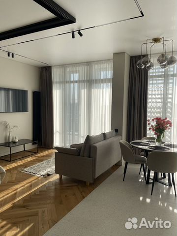 

Квартира-студия, 45 м², 2 кровати