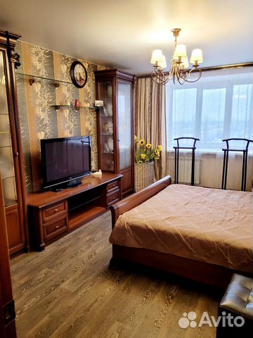 

1-к. квартира, 45 м², 3 кровати