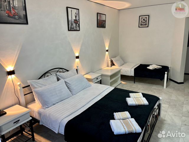 

1-к. квартира, 36 м², 3 кровати