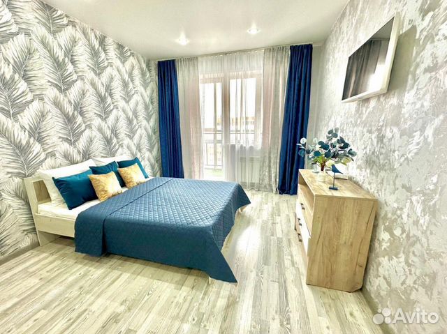 

Квартира-студия, 35 м², 2 кровати
