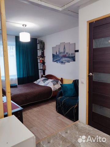 

Квартира-студия, 16 м², 1 кровать