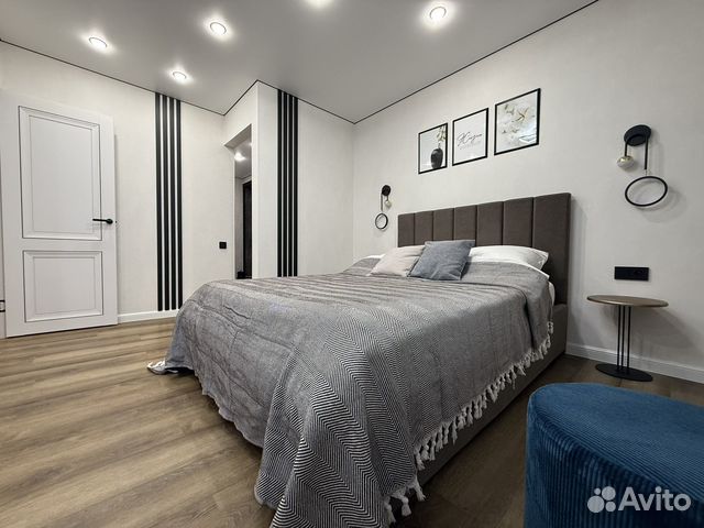 

1-к. квартира, 34 м², 2 кровати