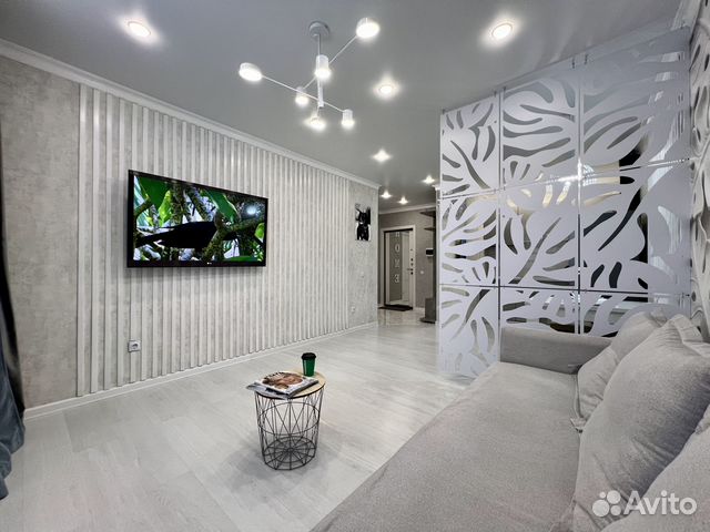 

1-к. квартира, 44 м², 2 кровати