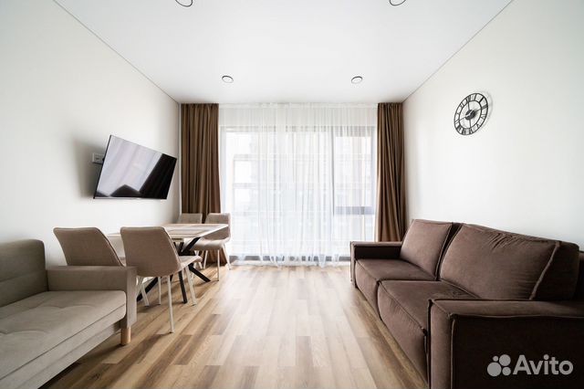 

1-к. квартира, 40 м², 3 кровати