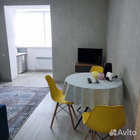 

1-к. квартира, 44 м², 2 кровати