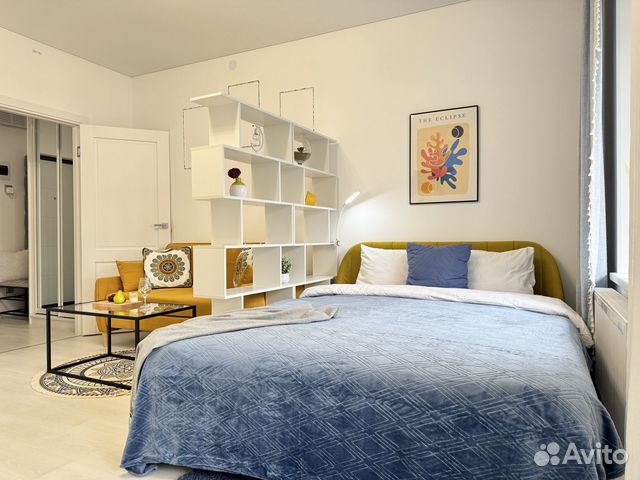 

Квартира-студия, 30 м², 2 кровати