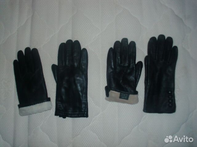 Женские перчатки нат. кожа размер 8,5 (9,2 см)