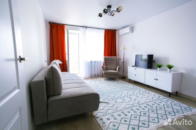 

1-к. квартира, 42 м², 2 кровати