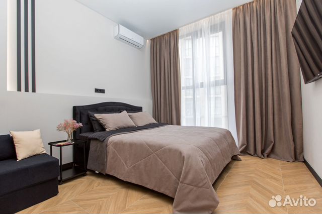 

Квартира-студия, 30 м², 2 кровати